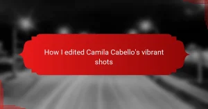 How I edited Camila Cabello’s vibrant shots
