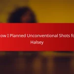 How I Planned Unconventional Shots for Halsey