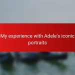 My experience with Adele’s iconic portraits