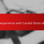 My experience with Candid Shots of Sia