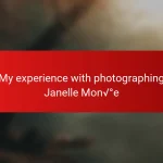My experience with photographing Janelle Monáe