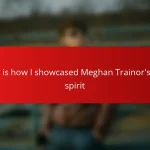 This is how I showcased Meghan Trainor’s fun spirit