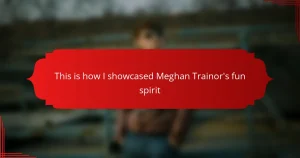 This is how I showcased Meghan Trainor’s fun spirit